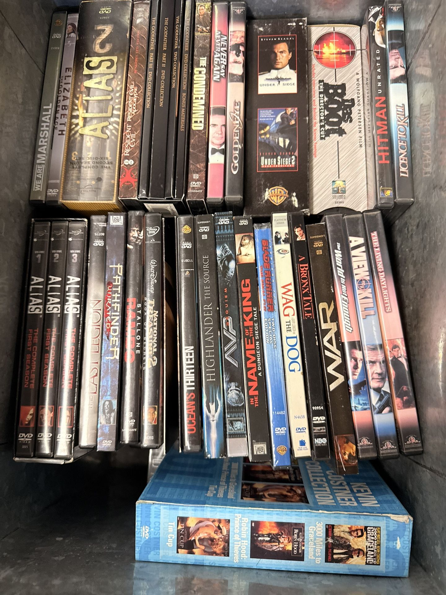 DVD and Blue Ray DVD’S