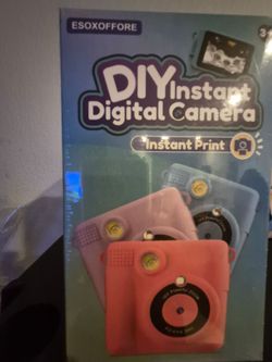 DIY Instant print camera - Blue