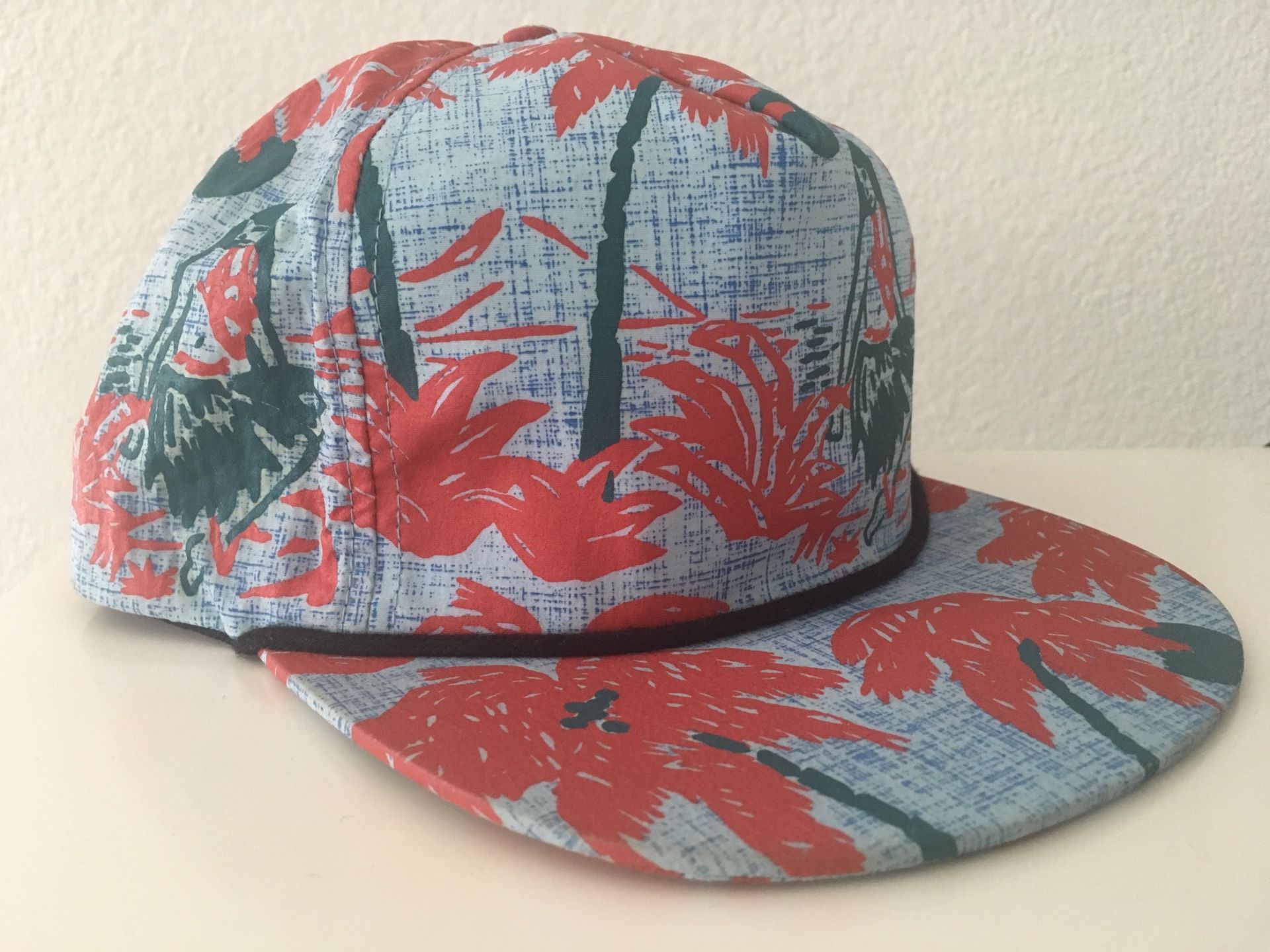 Brixton Henshaw Luau Blue Snapback Hat Cap BRXTN