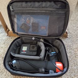 Barely Used - GoPro Hero 8 Black - Carrying Case + 128GB SD + Accessories