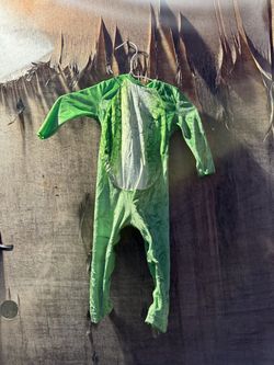 Kids Green Dragon Dinosaur Halloween Costume