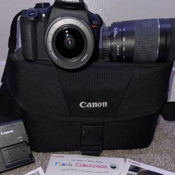 Canon Rebel T6 *message offers*