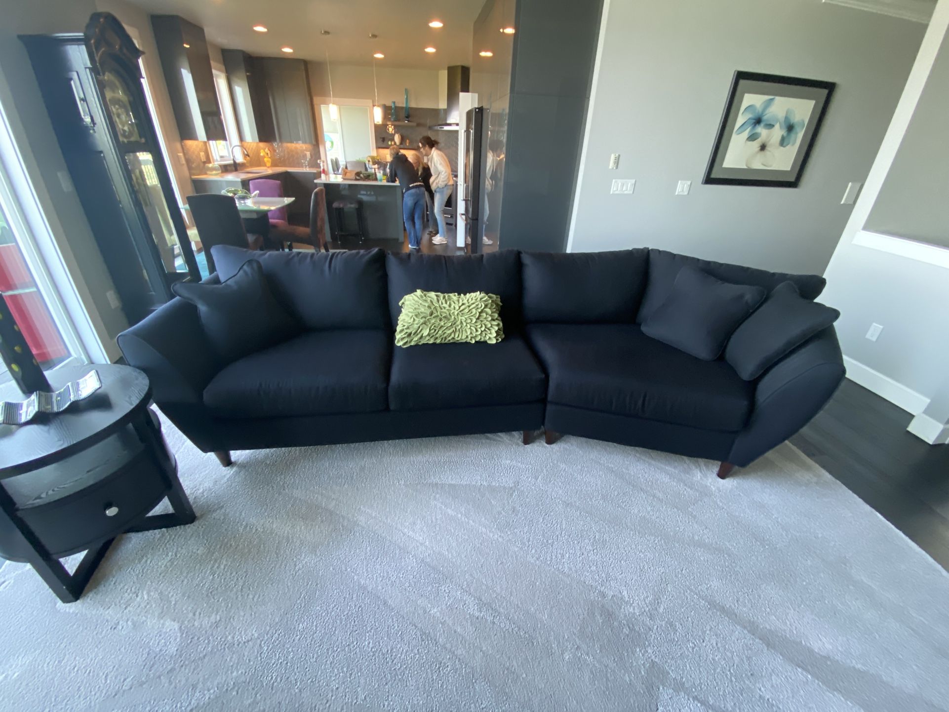 Black Laz boy Couch