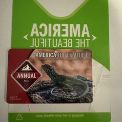 National park annual pass