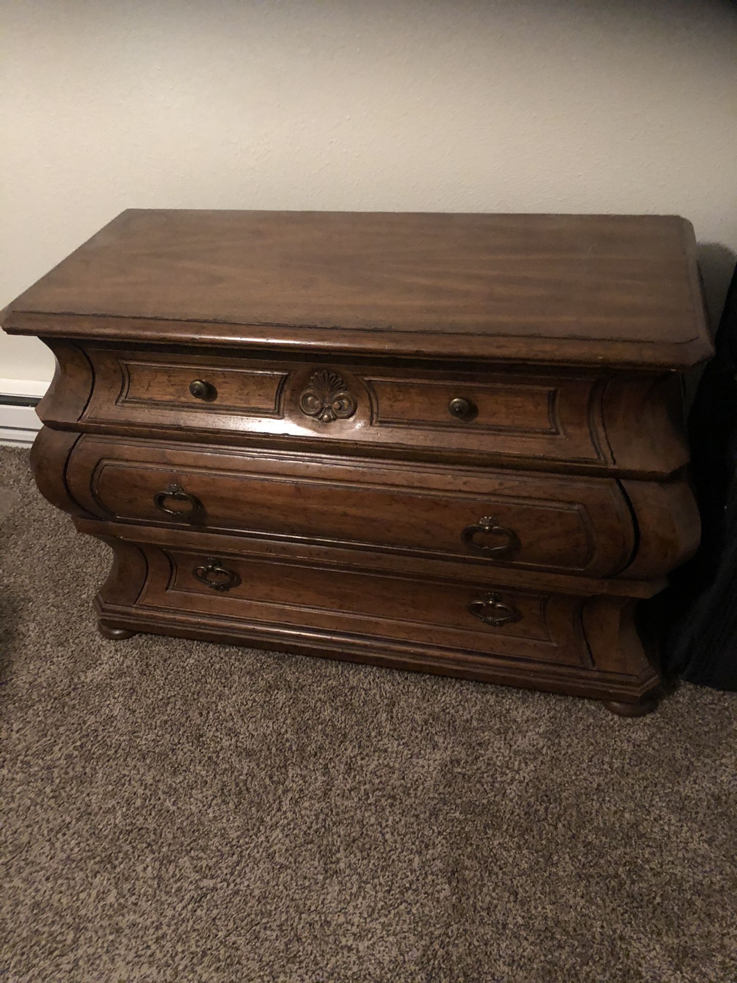 Solid antique dresser