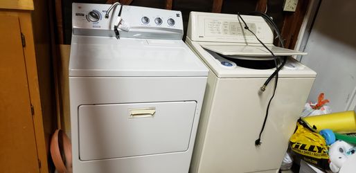 Washer and dryer