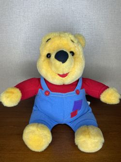  Winnie The Pooh Plush Stuffed Bear Hug And Wiggle Vintage Collectible 1997