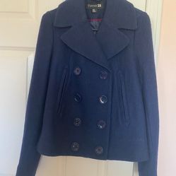F21 Peacoat Size 8