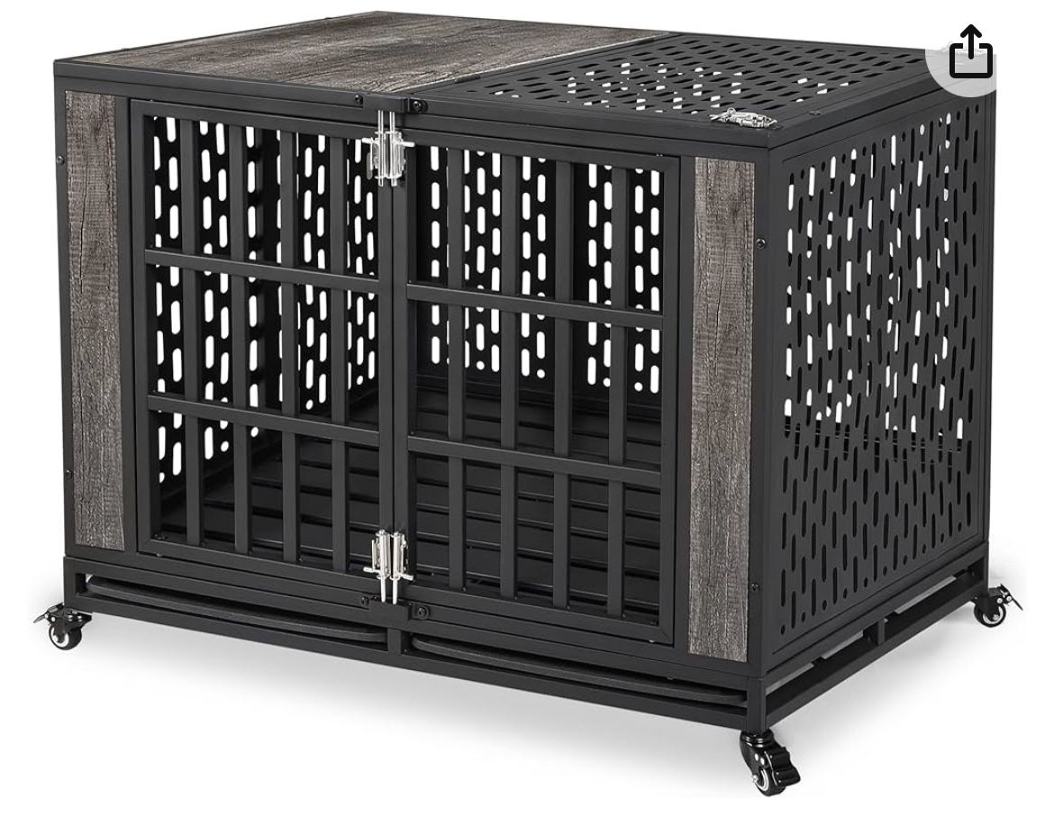 Heodmaem 42 Inch Heavy Duty Dog Crate Furniture