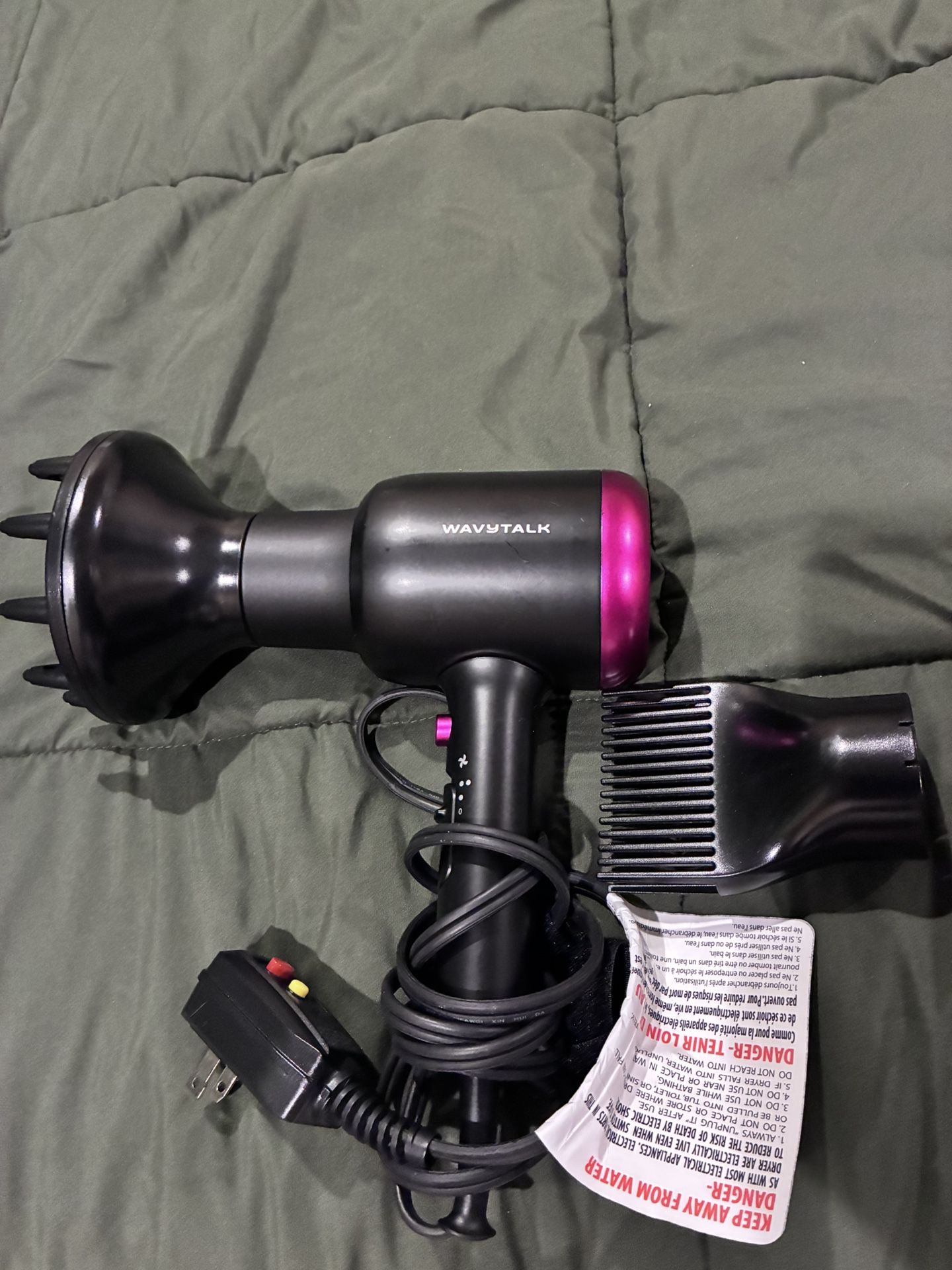 Wavy Talk Hair Dryer