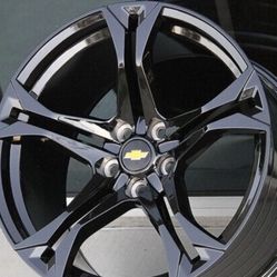 Camaro 20” Staggered New Zl1 Style Rims Tires Set 