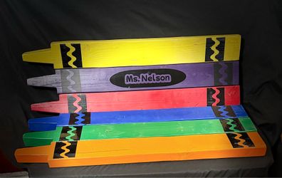 Wood Craft Crayons