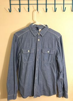 H&M Blue Button Up Size S Men
