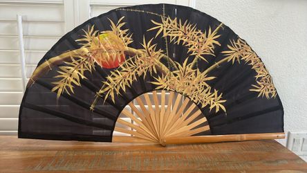 Bamboo Asian Fan