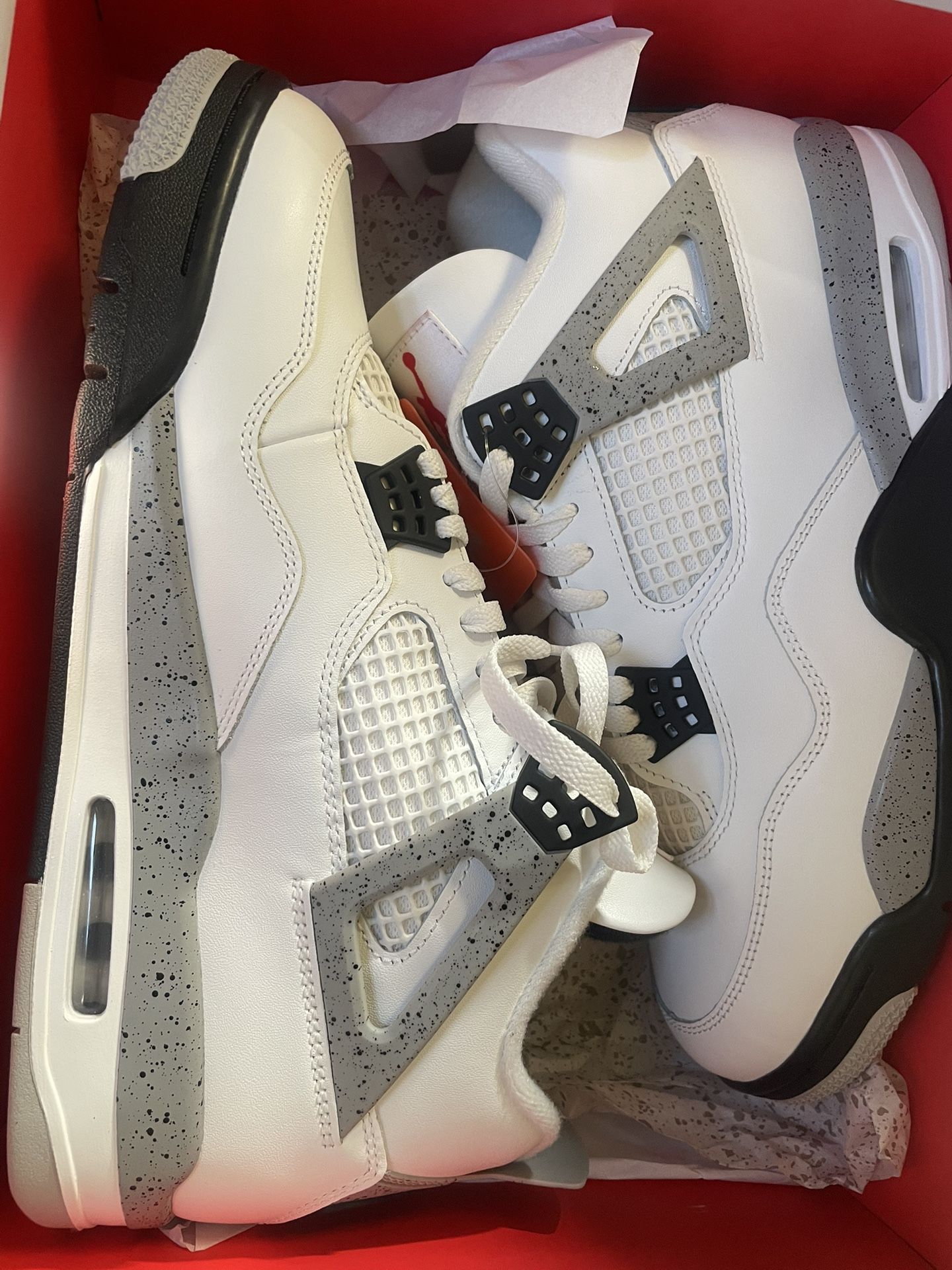 Air Jordan 4 Retro Summit White/ White Cement