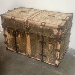 Antique Steamer Trunk
