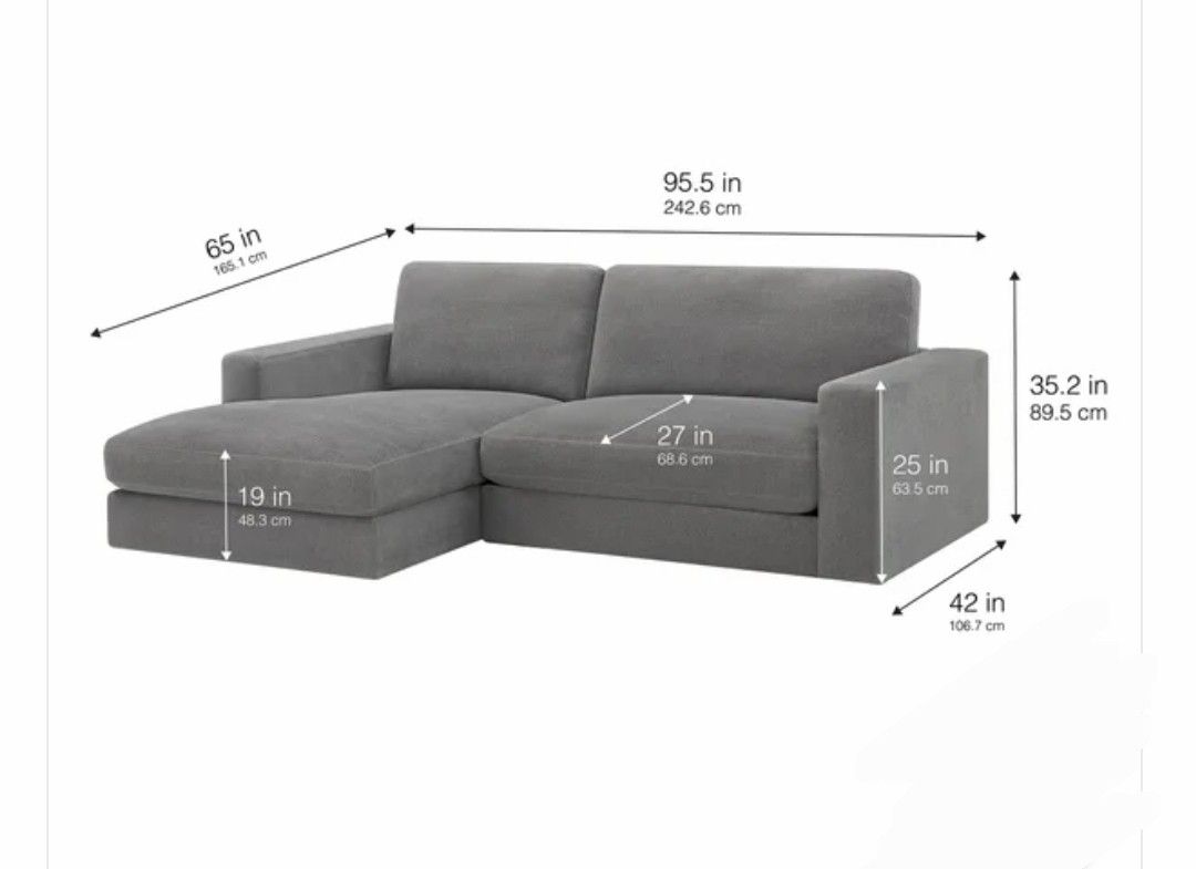 Henredon Essex Hill Sofa Chaise - LOWBALLERS BLOCKED