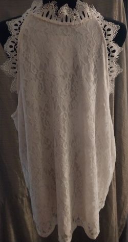 Brand New With The Tag Plus Size 1X Lace Tunic Top