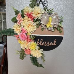 Blessed Door Wreath 
