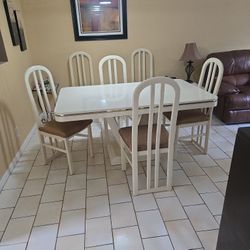 Dinning Table With 6 Chairs And Small Tables