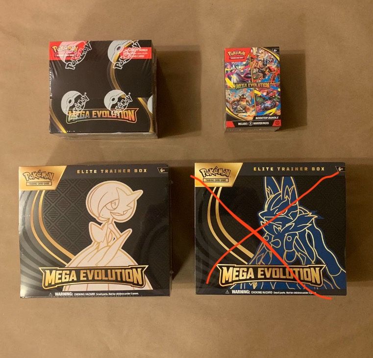 Mega Evolutions Booster Booster Bundle And Etb
