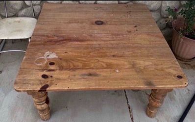 Rustic Wood Coffee Table