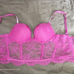 Victoria Secret Pink corset push up