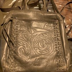 The Sak Loyola Mini Convertible Gray  Backpack