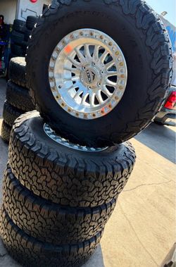 17" Brand New Lock Off Road Wheels and Tires Silverado, Sierra, Tacoma, Tundra, Bronco, Tahoe, Yukon
