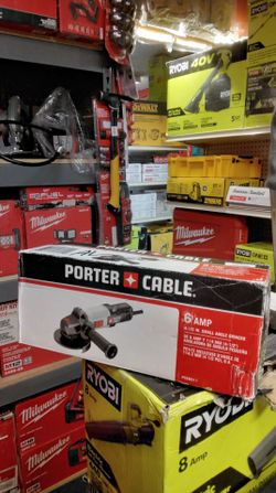 PORTER ◇ CABLE 6 AMP 4 - 1/2 IN. SMALL ANGLE GRINDER