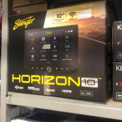 Stinger Horizon10 Wireless Apple CarPlay And Android Auto Stereo