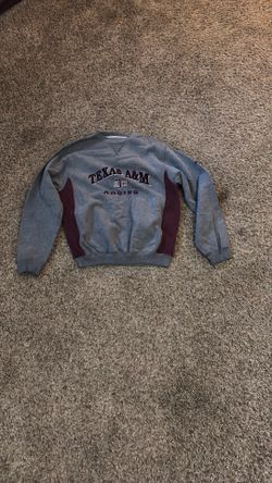 Puma Texas A&M Aggies Hoodie Men's Medium Gray/Maroon