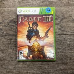 Fable 3 Xbox 360