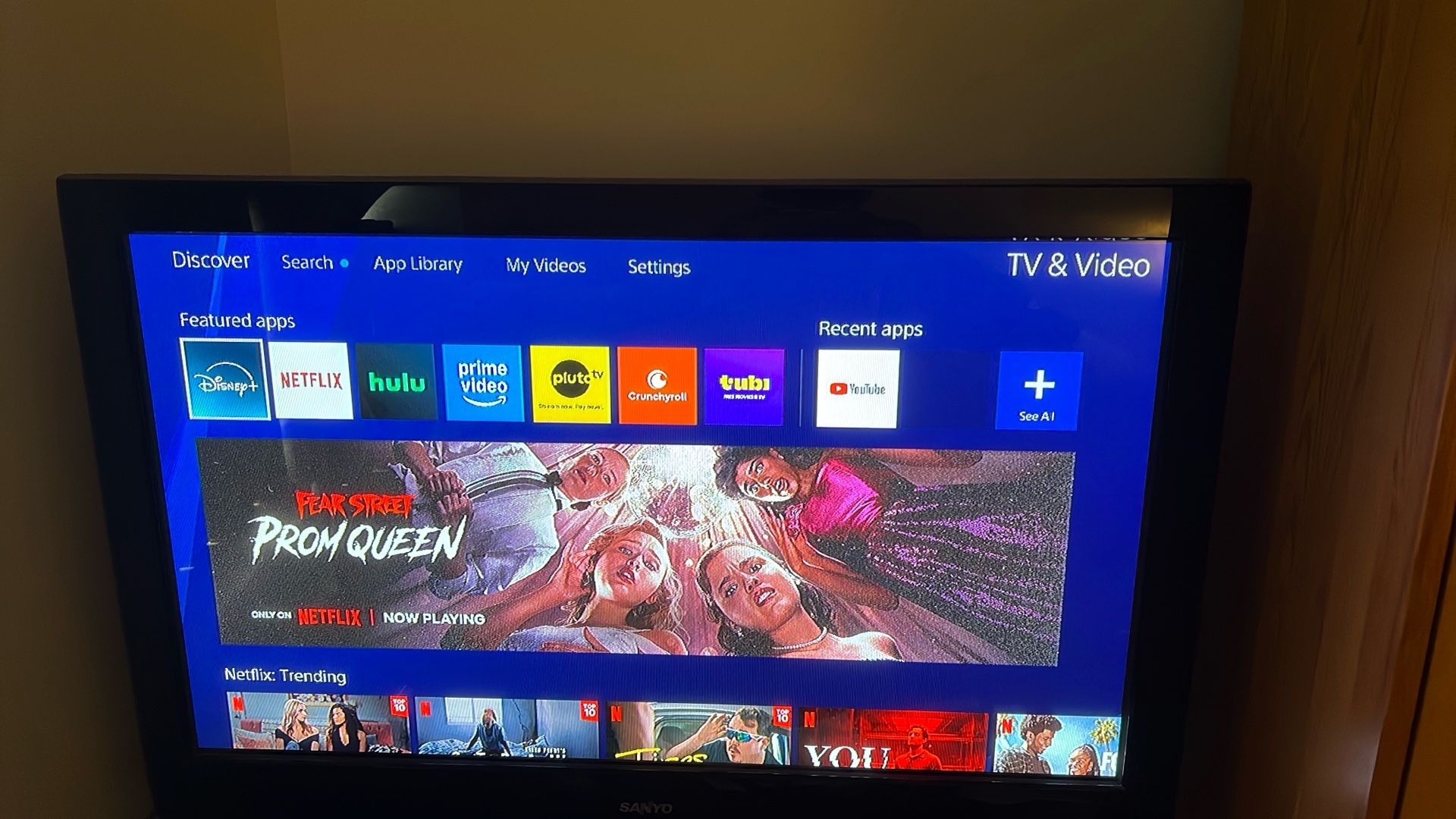 Sanyo Plasma TV 48 inch