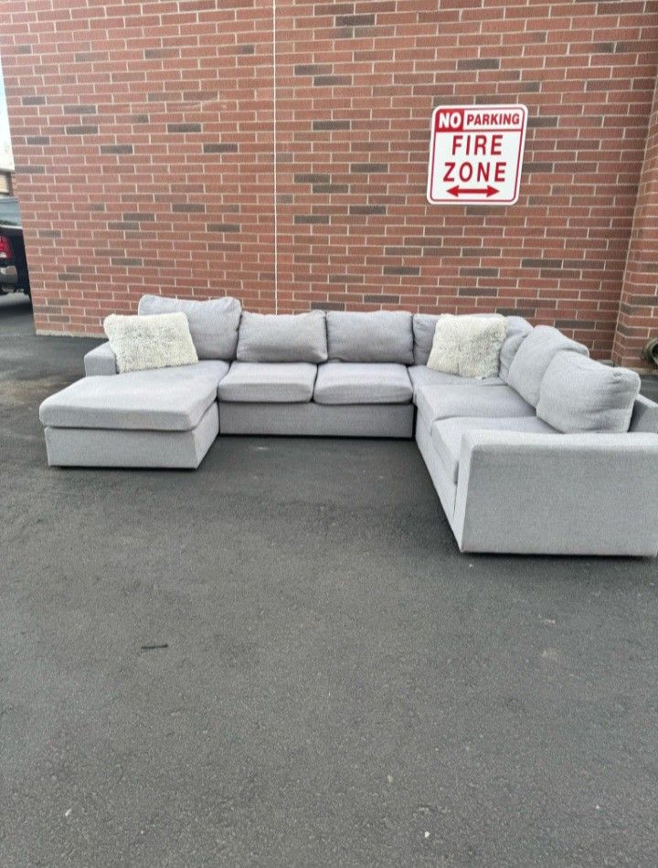 White Sectional Couch