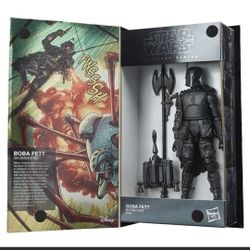 2022 Limited Edition Sdcc Comicon - Star Wars Haabro Pulse Boba Fett Black Series 6" $250
