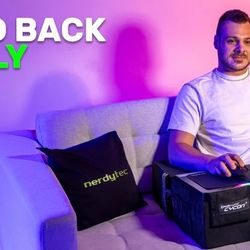 Like-New Nerdytec Couchmaster CYCON³ HorizonLight Ergonomic Couch Desk – Full Kit $149 (Save $80 off $229 MSRP)