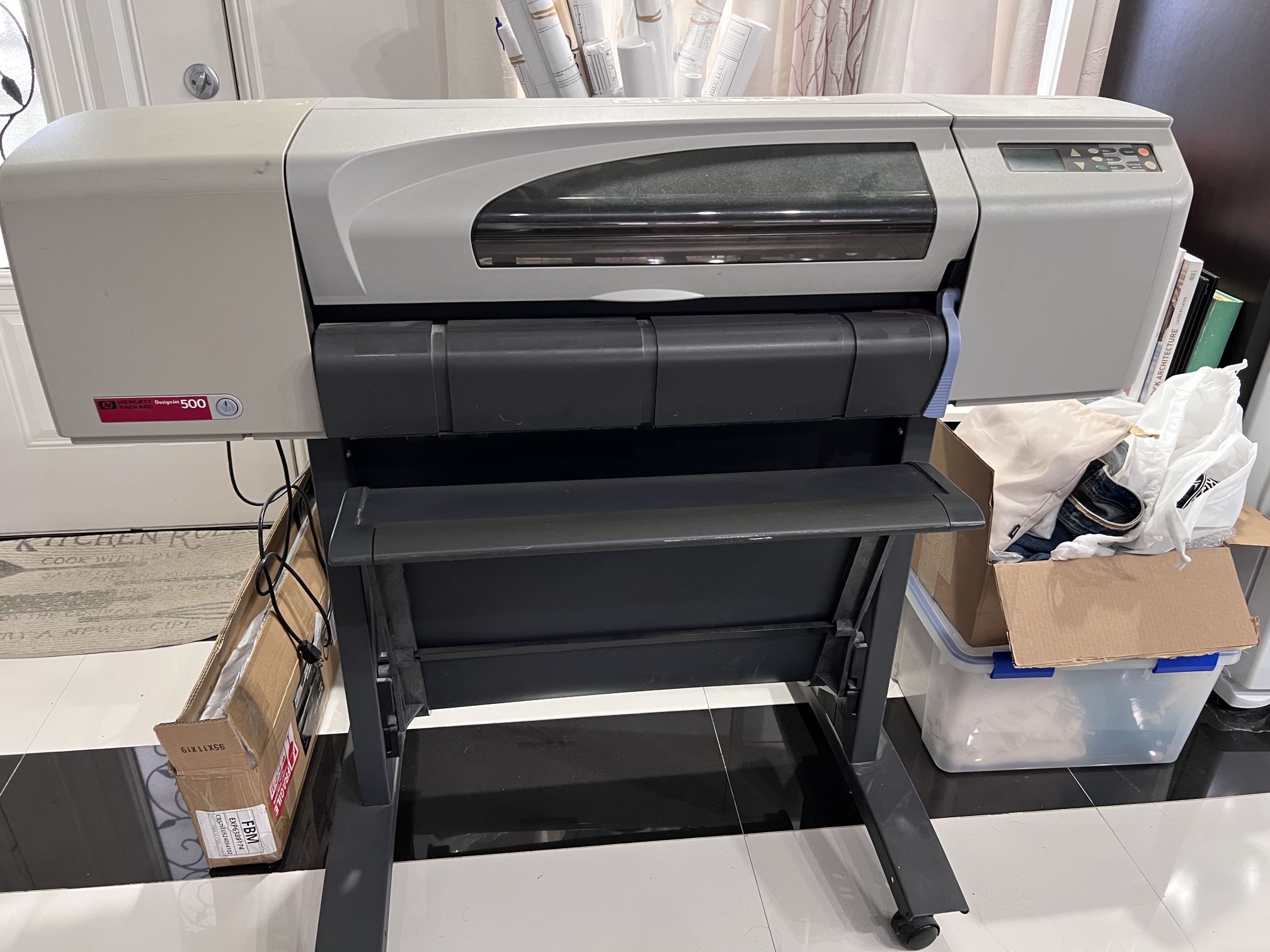 HP DesignJet 500 Working