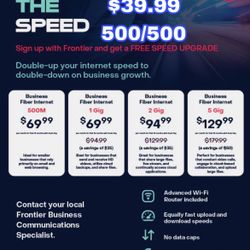 Fiber Internet Includes Modem Router 
