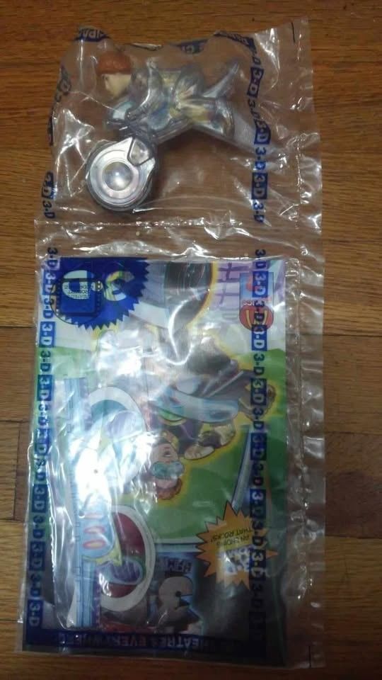 Spy Kids 3D McDonalds Happy Meal Comic Book And Juni On Motorcycle Toy #2 Sealed.