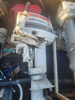 25 horsepower Johnson 2 stroke