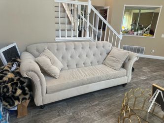 2 living room sofas