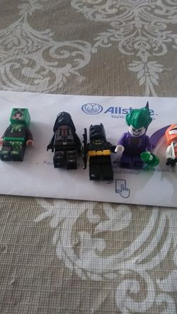 Legos figuers all for $20