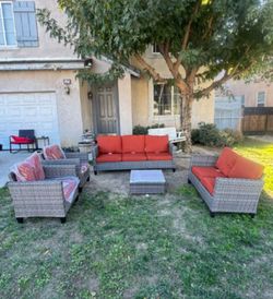 Patio sofa set outdoor patio furniture 🆕🚛🚛☑️