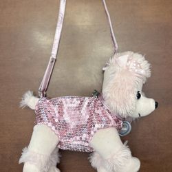 Pink Poodle Girls Purse 