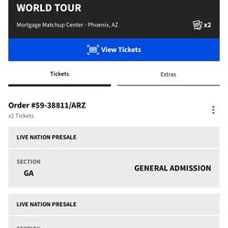 ASAP ROCKY TICKETS (FLOOR)