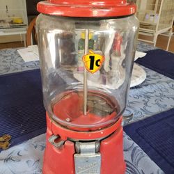 Northwestern Vintage 1 Cent Bubble Gum Machine