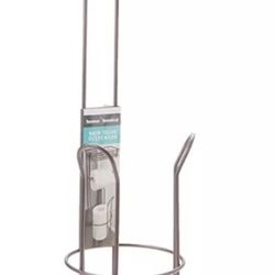 Bronze Toilet Paper Stand Holder With Cell Phone Placement 