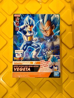 Super saiyan god vegeta built kit