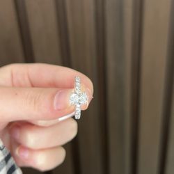 1.50ct Lab Oval Cut Diamond Engagement Ring
